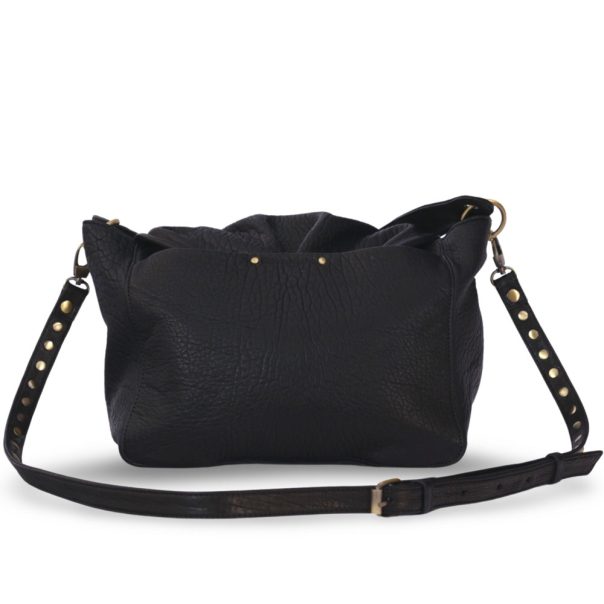 Besace Love Bubble en cuir black Virginie Darling