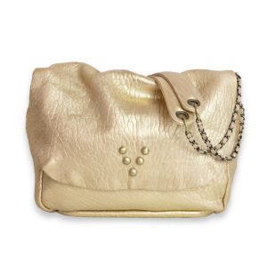Besace Wild Bubble en cuir silver Virginie Darling