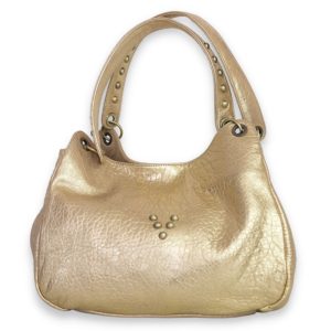 Cabas Chacha Bubble en cuir natural or Virginie Darling Marrakech