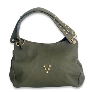 Cabas Chacha Bubble en cuir green shark Virginie Darling Marrakech