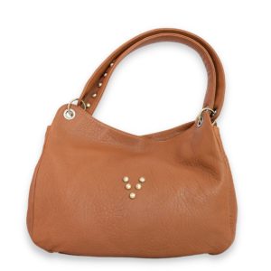 Cabas Chacha Bubble en cuir honey Virginie Darling Marrakech