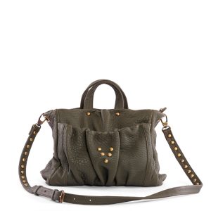 Sac en cuir green shark Mini Bag Regina Virginie Darling Marrakech
