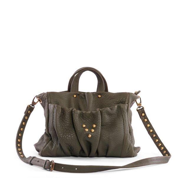 Sac en cuir green shark Mini Bag Regina Virginie Darling Marrakech