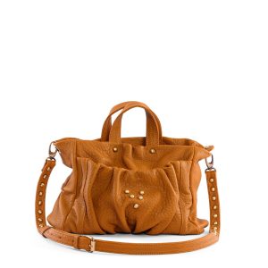 Sac en cuir moutarde Mini Bag Regina Virginie Darling Marrakech