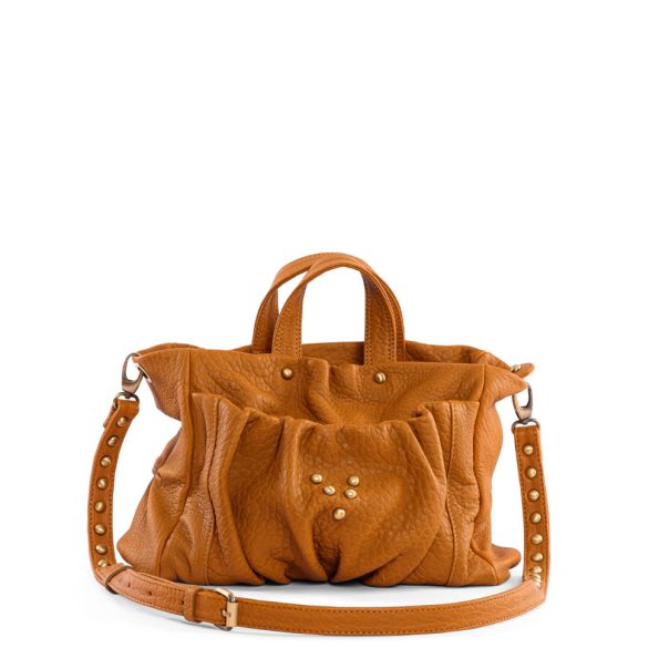 Sac en cuir moutarde Mini Bag Regina Virginie Darling Marrakech