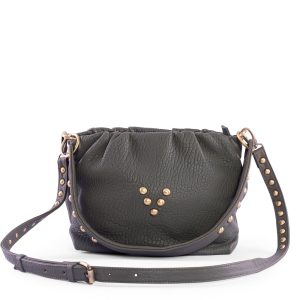 Sac en cuir green shark Maxi Pouch Regina Virginie Darling Marrakech