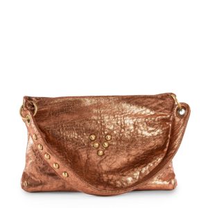 Sac Shoulder Love en cuir cuivre Virginie Darling Marrakech Maroc