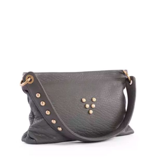 Sac Shoulder Love en cuir green shark Virginie Darling Marrakech Maroc