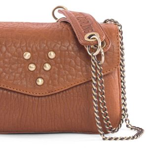 Sac mini chacha Bubble Cognac Virginie Darling