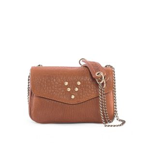 Sac mini chacha Bubble Cognac Virginie Darling