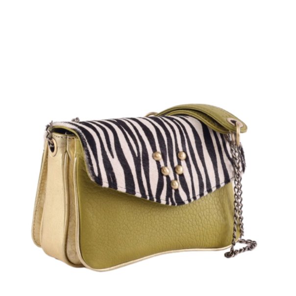 Sac mini chacha Mix and Match Lime Pony erbre Virginie Darling