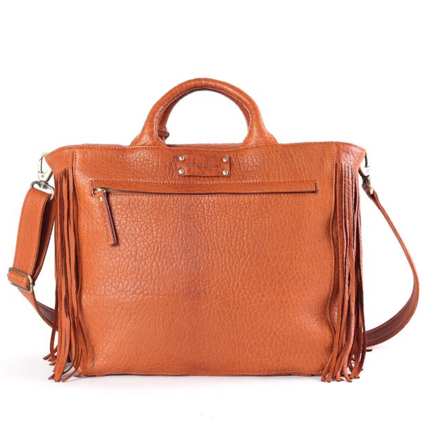 Sac en cuir Maxi Darling Cognac Virginie Darling