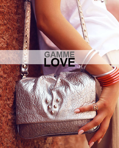Gamme Love Sacs en cuir Marrakech Virginie Darling