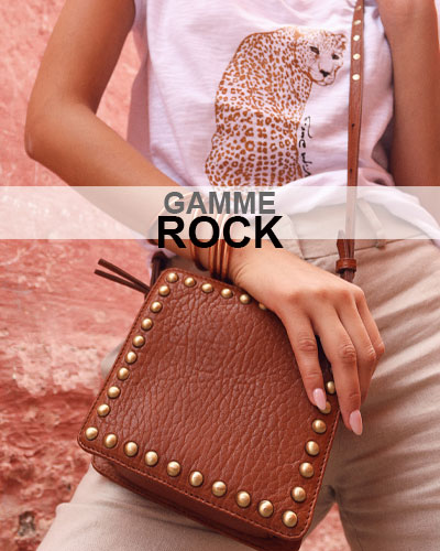 Gamme Rock Sacs en cuir Marrakech Virginie Darling