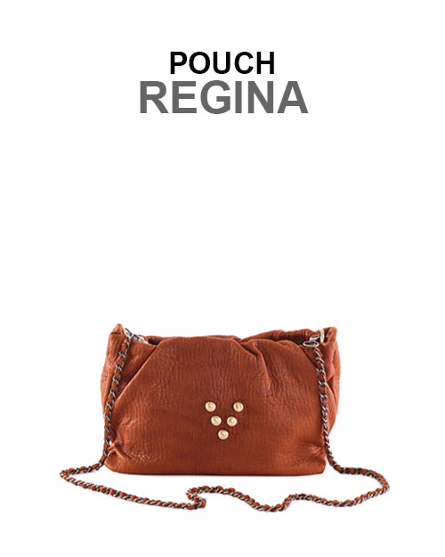 Pouch Regina Sac en cuir Virginie Darling