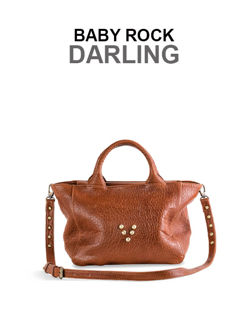 Sac en cuir Baby Rock Darling Virginie Darling
