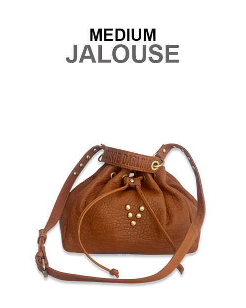 Medium Jalouse Sac cuir Virginie Darling Marrakech