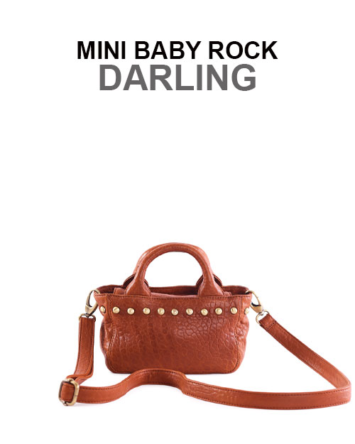 Sac en cuir Mini Babay Rock Darling Virginie Darling
