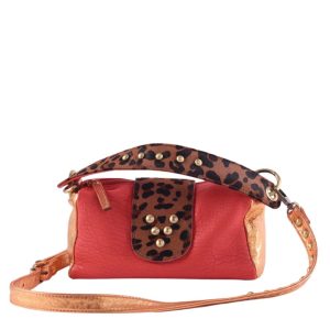 Sac Mini Bonnie Darling Mix Match Leopard Sunrise Marrakech Virginie Darling