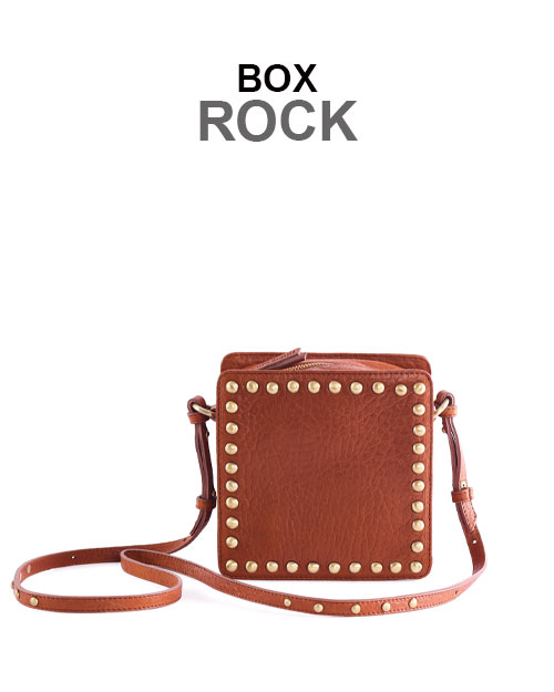 Sac en cuir Box Rock Virginie Darling