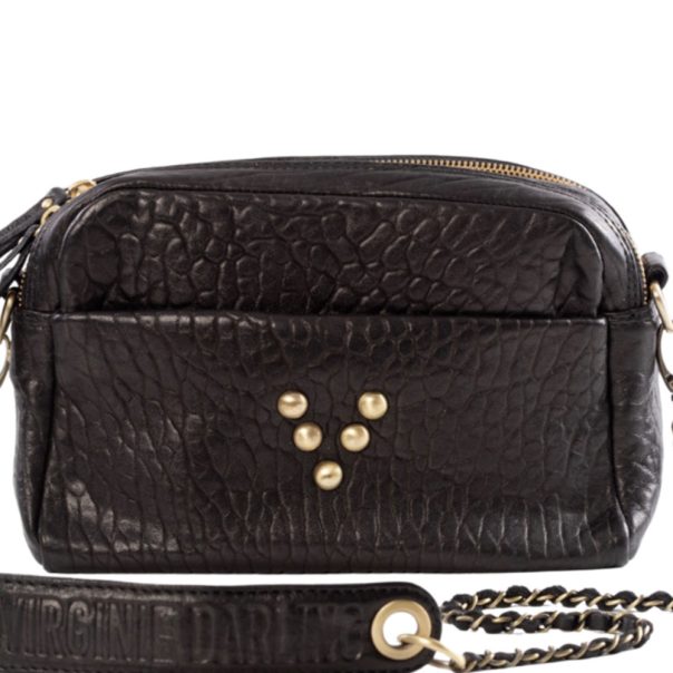 Sac Make-Me Up en cuir Marrakech Virginie Darling