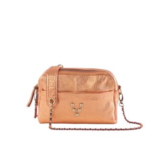 Sac Make-Me Up Sunrise Irisé en cuir Marrakech Virginie Darling