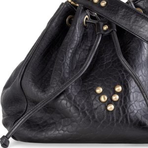 Sac en cuir Maxi Jalouse noir Marrakech Virginie Darling
