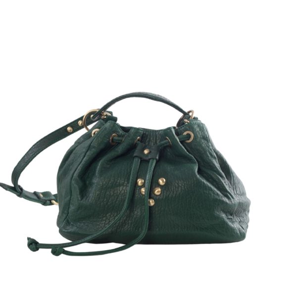 Sac en cuir Collection Medium Jalouse Buis Marrakech Virginie Darling
