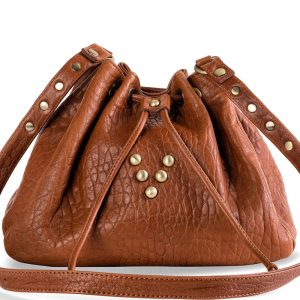 Sac en cuir Medium Jalouse Honey Marrakech Virginie Darling