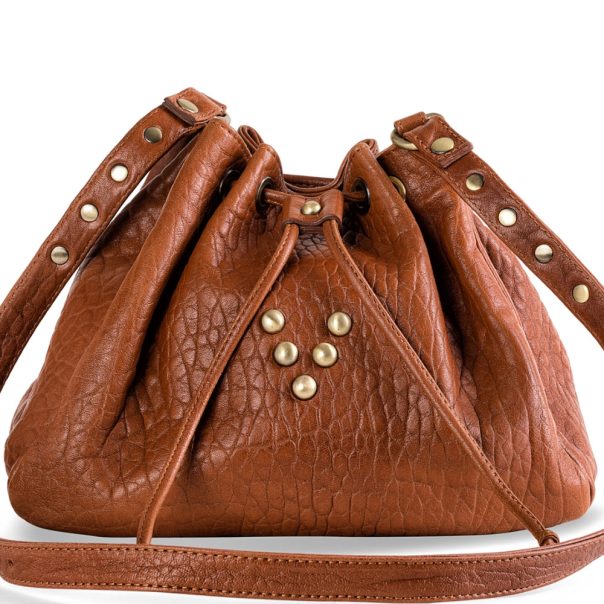 Sac en cuir Medium Jalouse Honey Marrakech Virginie Darling