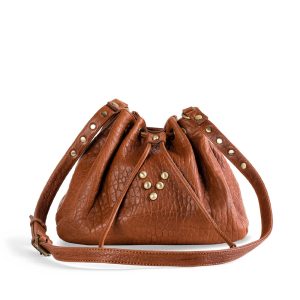 Sac en cuir Medium Jalouse Honey Marrakech Virginie Darling