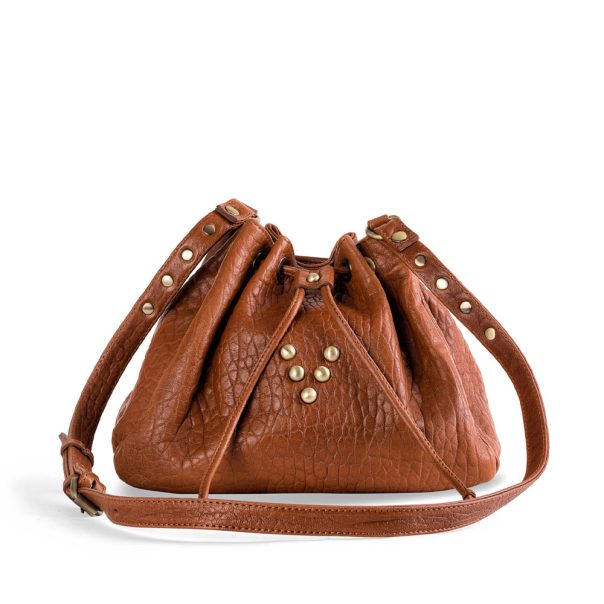 Sac en cuir Medium Jalouse Honey Marrakech Virginie Darling