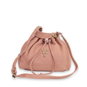 Sac en cuir Medium Jalouse Nude Marrakech Virginie Darling