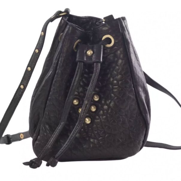 sac en cuir Mini Jalouse noir Marrakech Virginie Darling