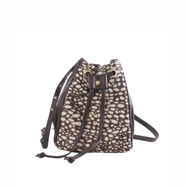 sac en cuir Mini Jalouse Mix Match Dot AW22 Marrakech Virginie Darling