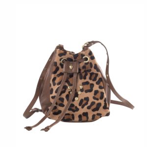 sac en cuir Mini Jalouse Mix Match Pony Beige Leo Marrakech Virginie Darling