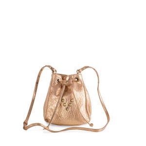 sac en cuir Gamme Mini Jalouse Natural Or Marrakech Virginie Darling