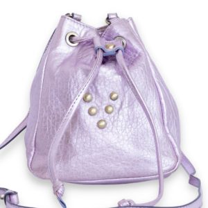 sac en cuir Mini Jalouse Natural Purple Marrakech Virginie Darling