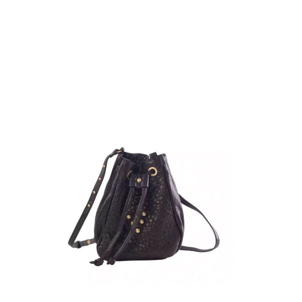 sac en cuir Mini Jalouse noir Marrakech Virginie Darling