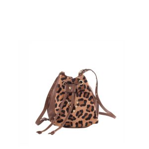 sac en cuir Mini Jalouse Mix Match Pony Beige Leo Marrakech Virginie Darling