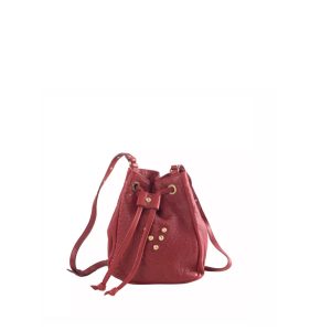 sac en cuir Mini Jalouse Rouge Passion Marrakech Virginie Darling
