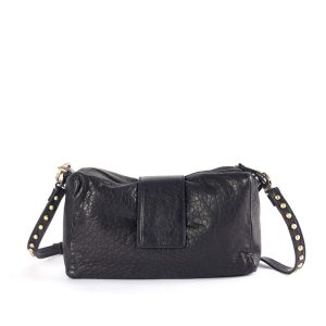 Sac cuir noir Bonnie Medium Virginie Darling