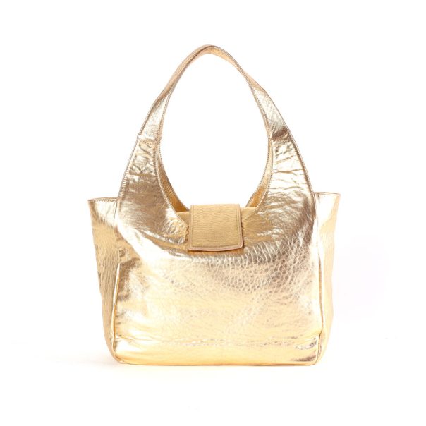 Cabas en cuir Bonnie Or Virginie Darling