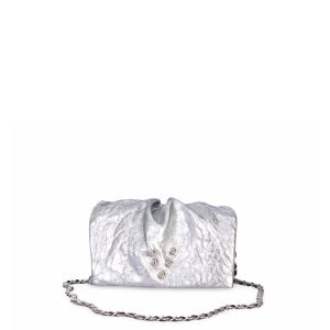 Sac Micro Love argent Virginie Darling