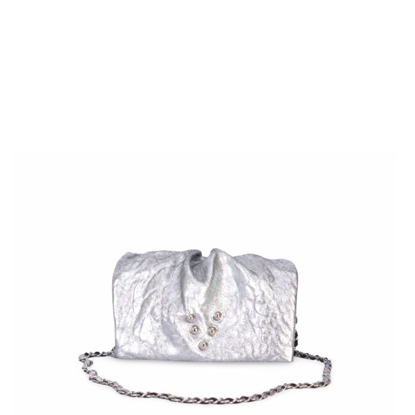 Sac Micro Love argent Virginie Darling