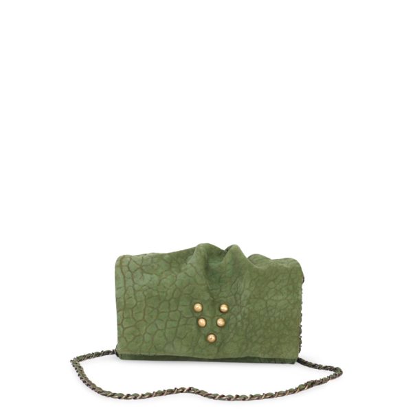 Sac Micro Love nubuck fougère Virginie Darling