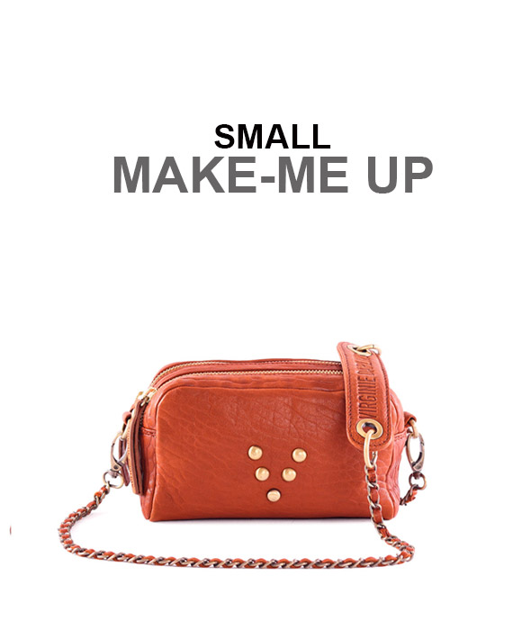 Sac en cuir Small Make-me Up Virginie Darling Marrakech
