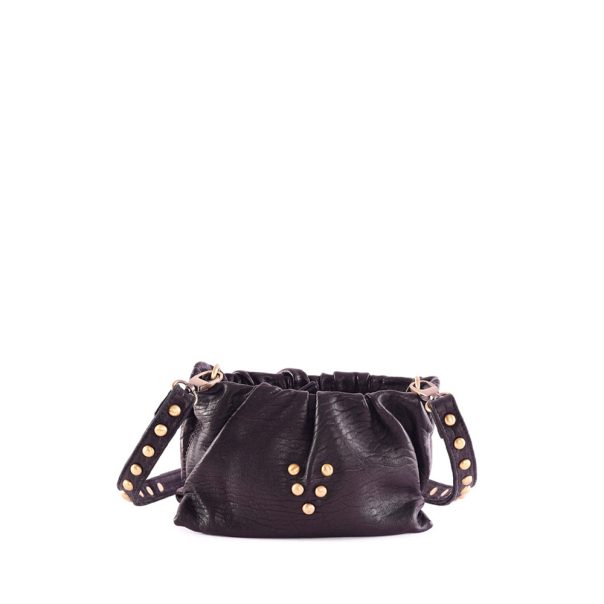 Sac mini Pouch Regina noir Virginie Darling