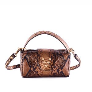 Sac en cuir Gamme Bonnie Couleur Métal Bronze Virginie Darling
