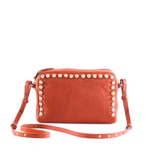 Sac Collection Make-Me Up Medium Rock Cognac en cuir Marrakech Virginie Darling